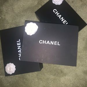 Authentic Chanel box bundle (reserved)